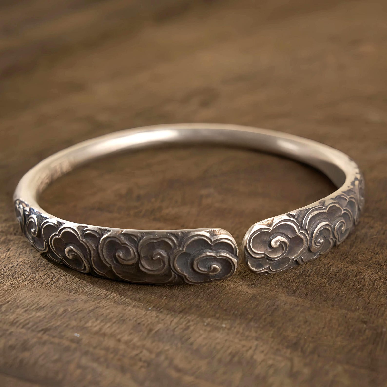 Classic Oxidized Kada — view 5