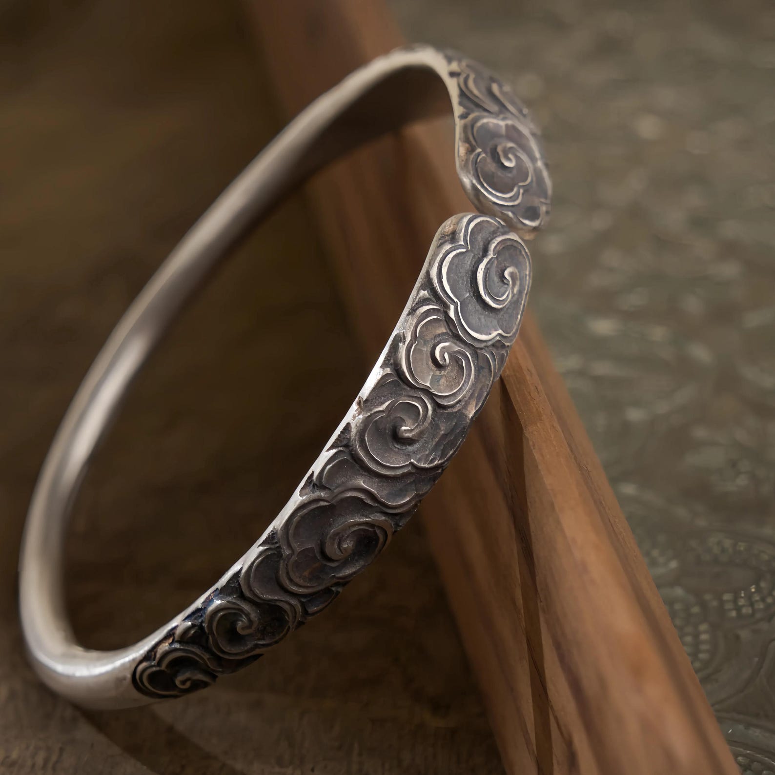 Classic Oxidized Kada — view 10