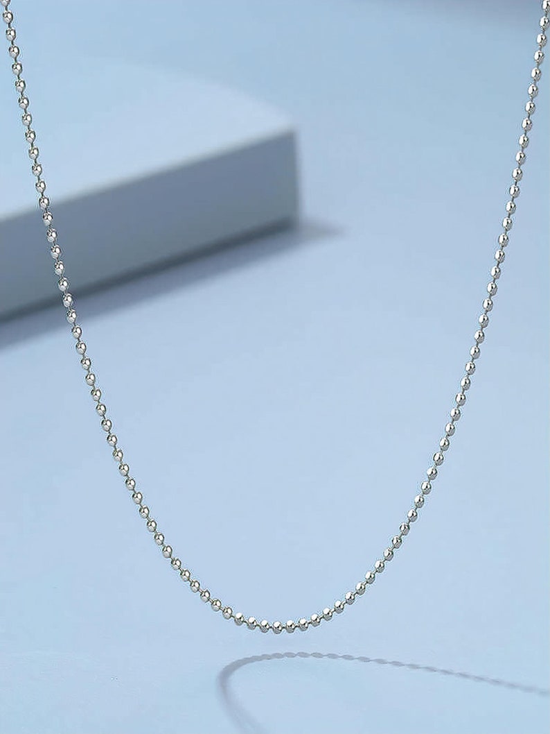 Fine Platinum Chain — view 5