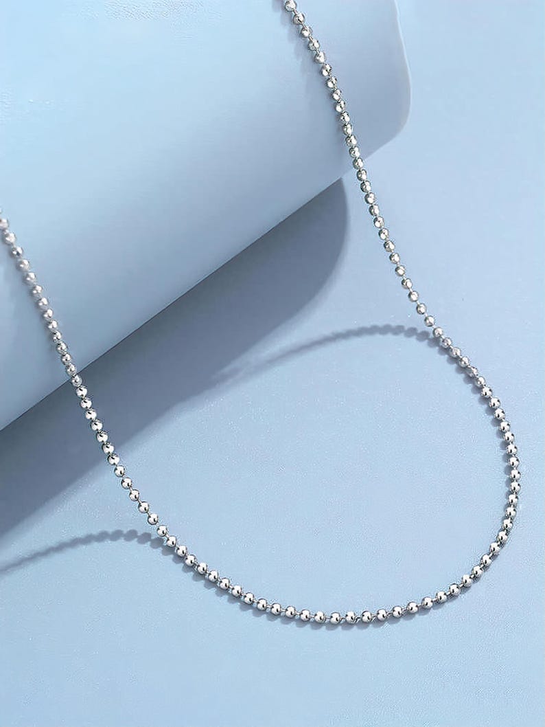 Fine Platinum Chain — view 8