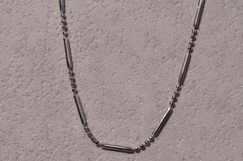 Fine Platinum Necklace — view 2