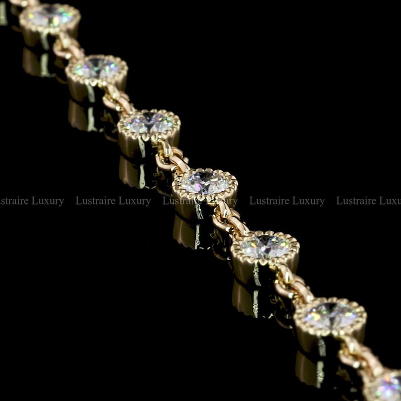 Sleek Platinum Necklace — view 2