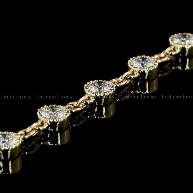 Sleek Platinum Necklace — view 3