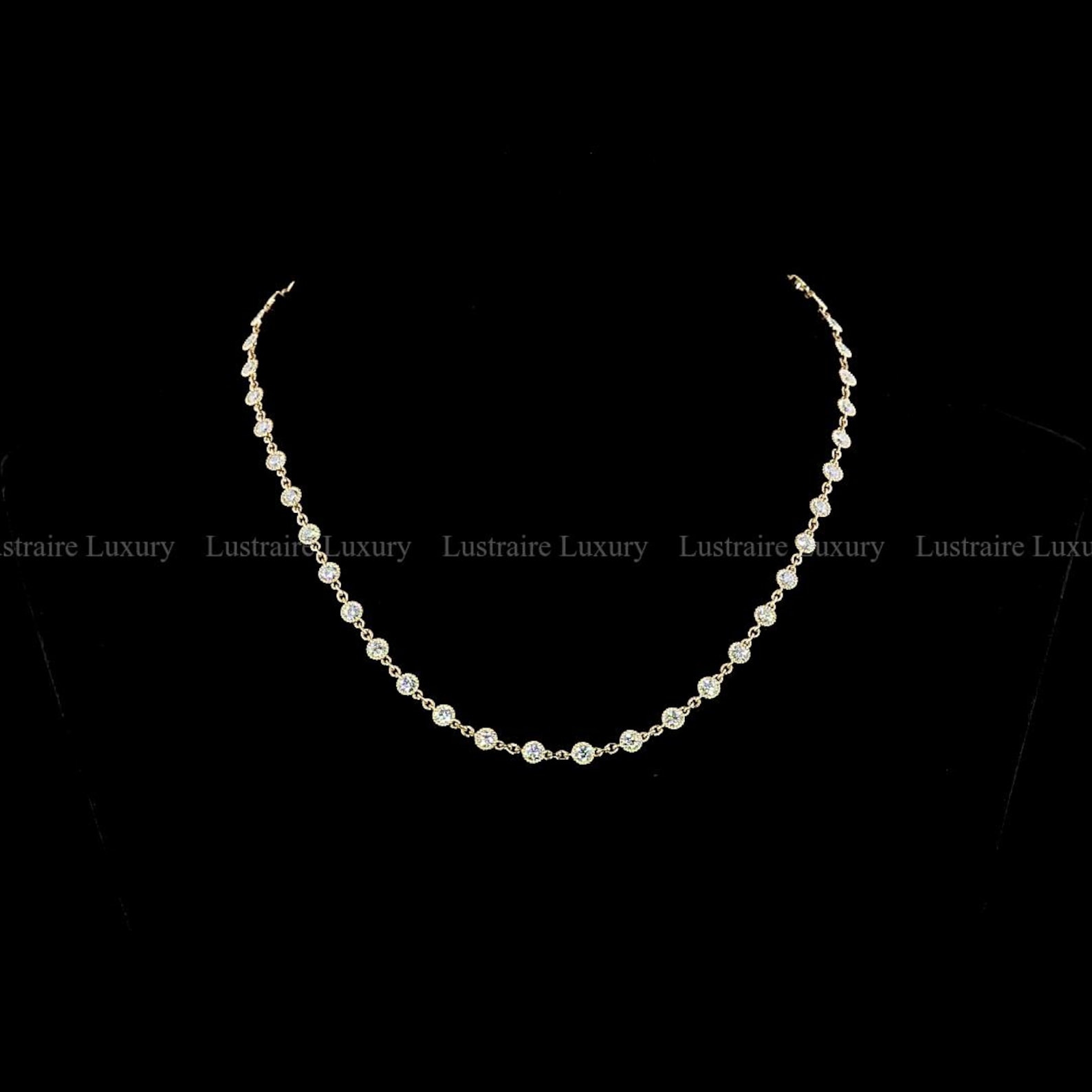 Sleek Platinum Necklace