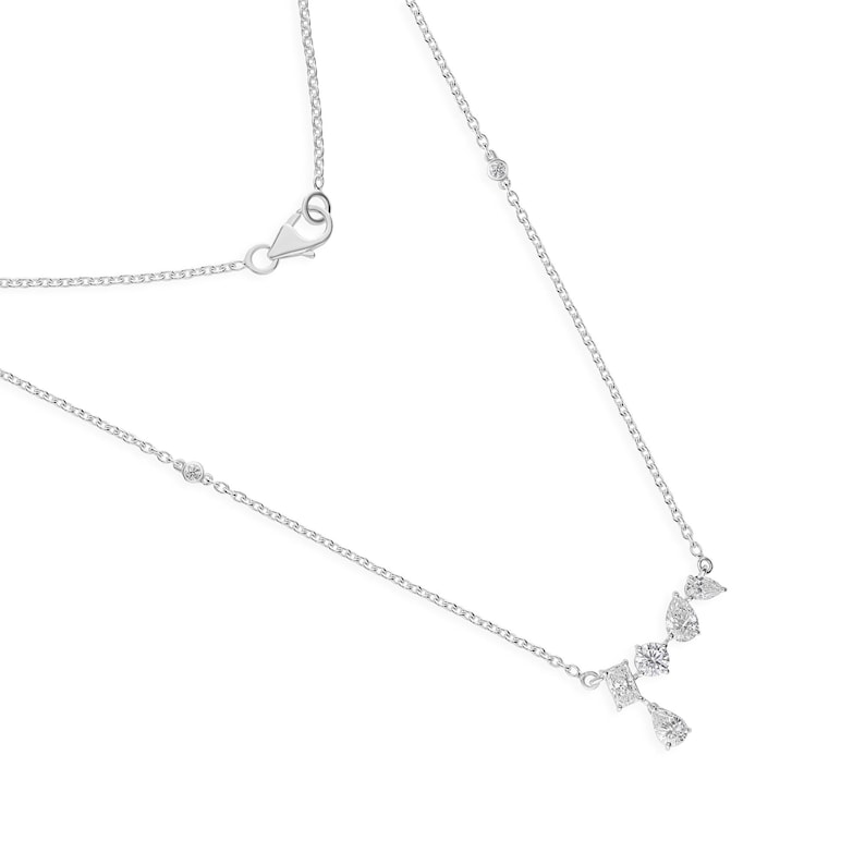 Classic Platinum Necklace — view 5