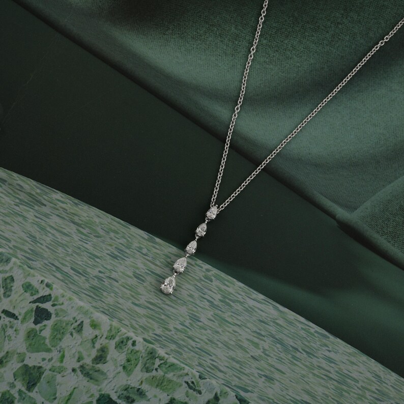 Simple Platinum Necklace