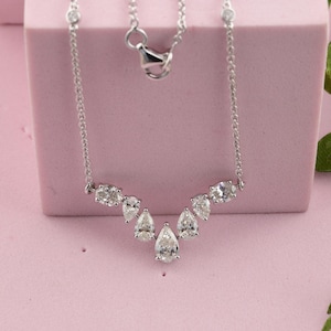 Minimalist Platinum Necklace