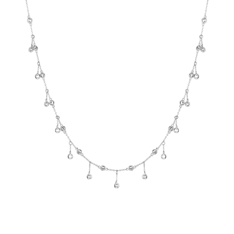 Statement Platinum Necklace — view 3