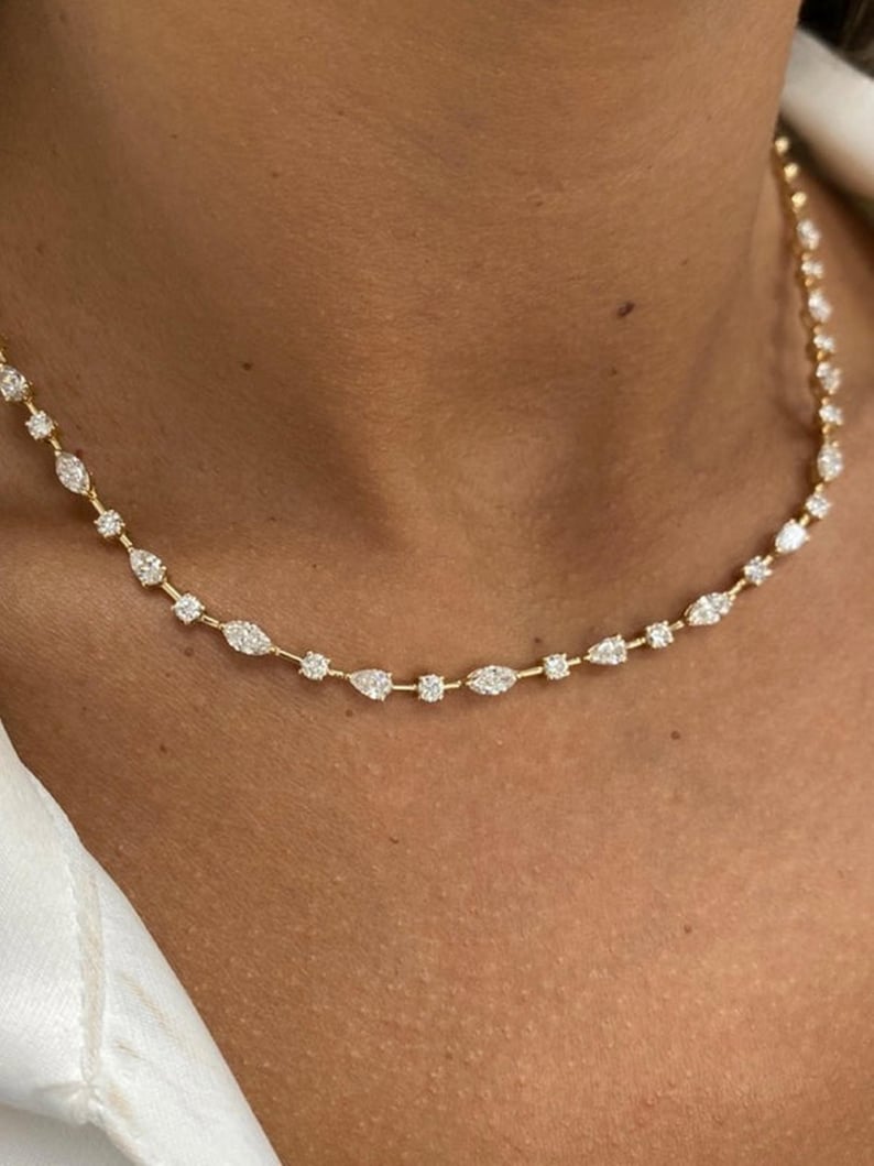 Diamond Platinum Necklace