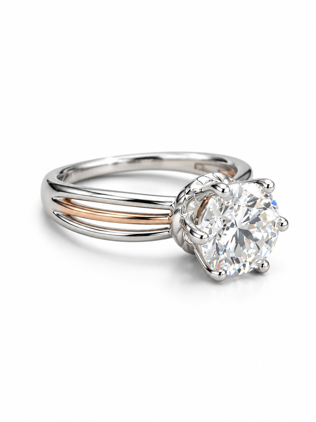 Royal Solitaire Ring — view 3