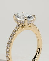 Vintage Solitaire Ring — view 6