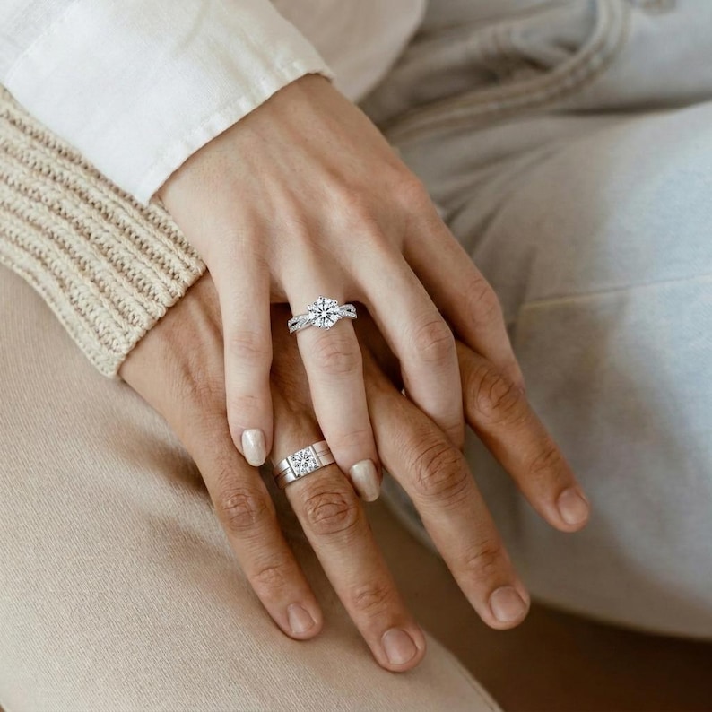Everyday Couple Rings — view 2