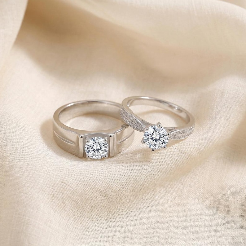 Everyday Couple Rings — view 5