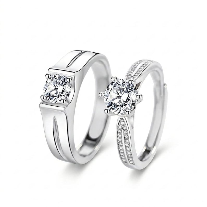 Everyday Couple Rings — view 6