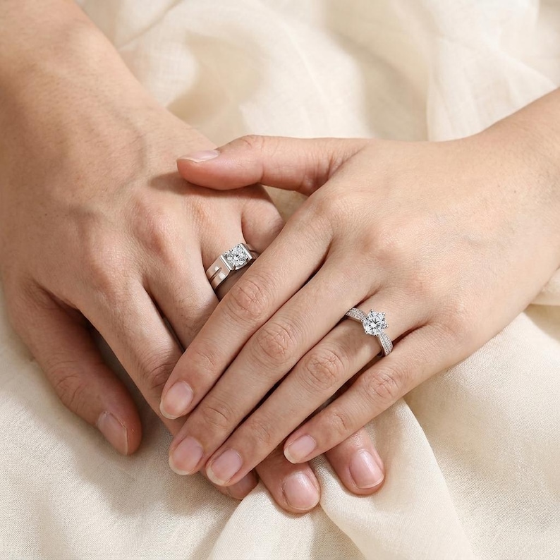 Everyday Couple Rings — view 7