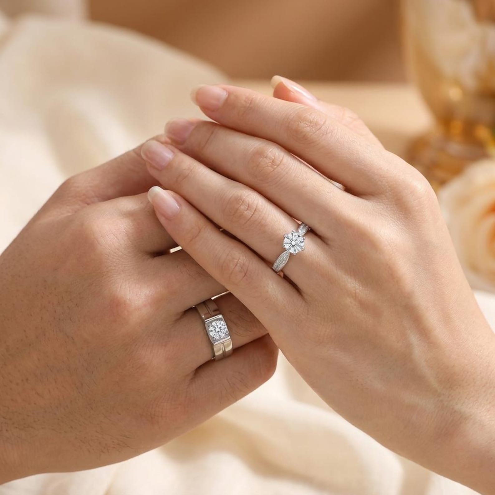 Everyday Couple Rings — view 8