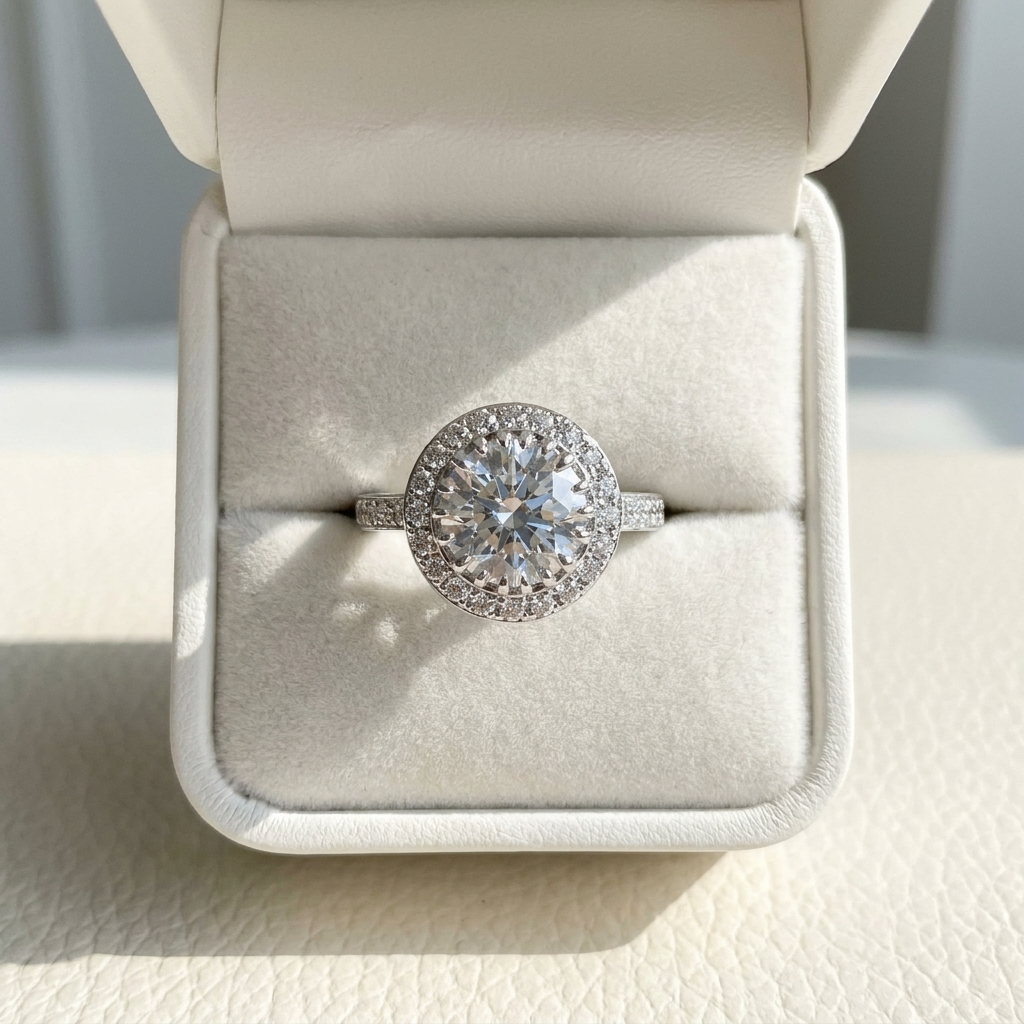 Double Halo Ring — view 2