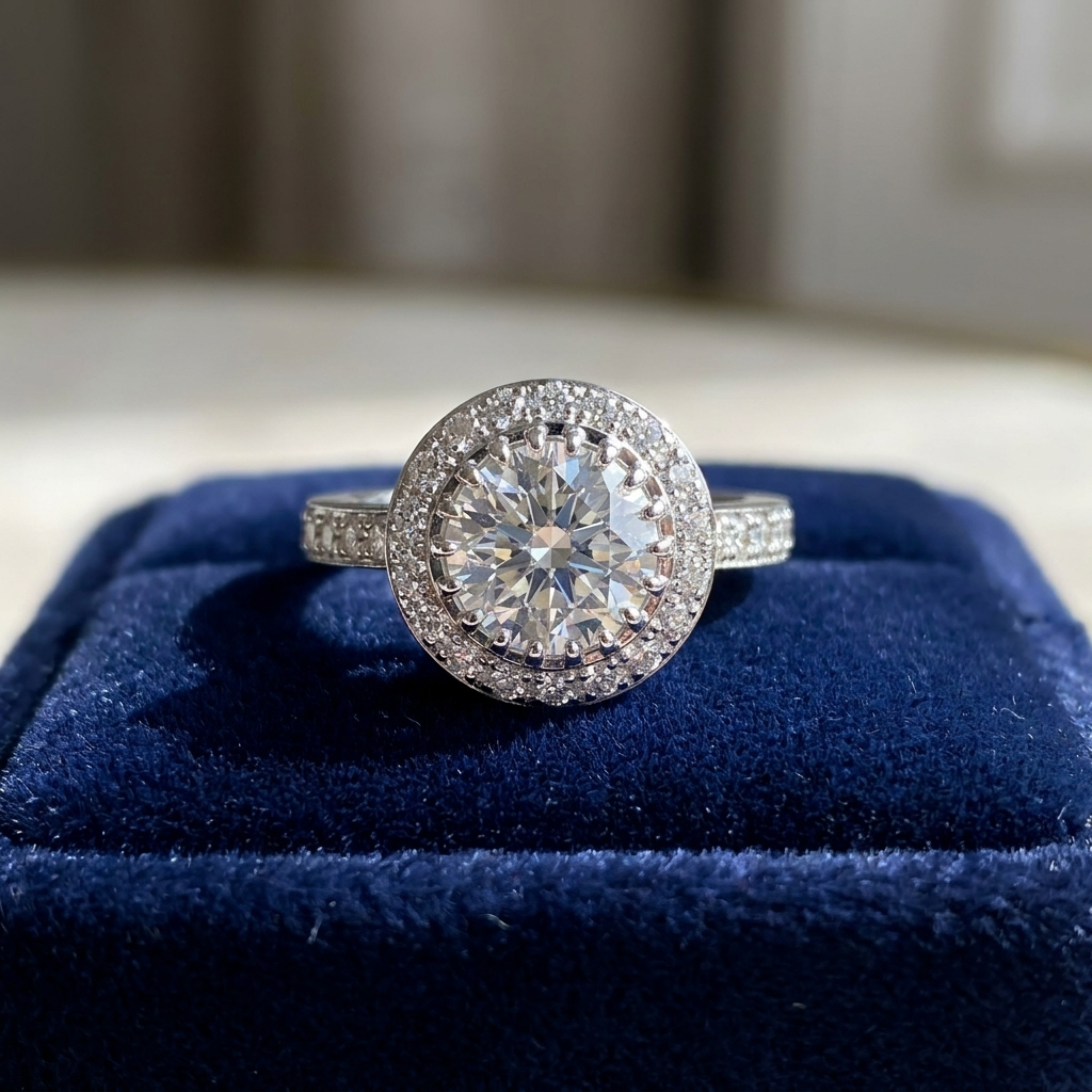 Double Halo Ring — view 3