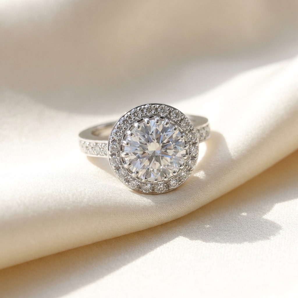 Double Halo Ring — view 4