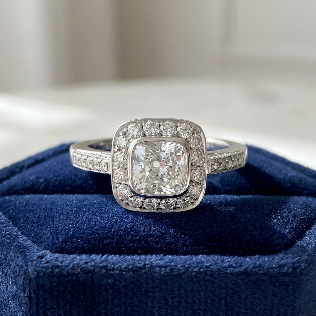 Petite Halo Ring — view 2