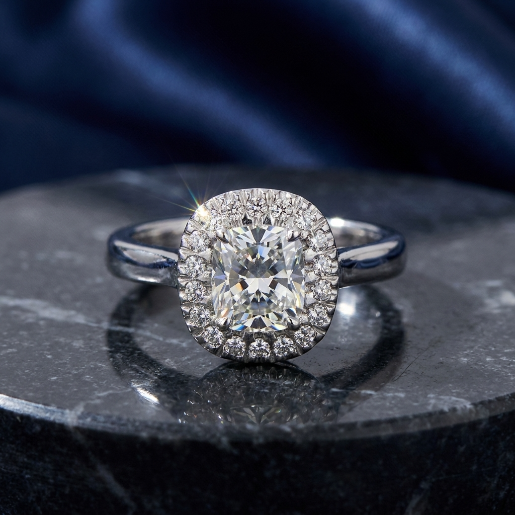 Everyday Halo Ring — view 2