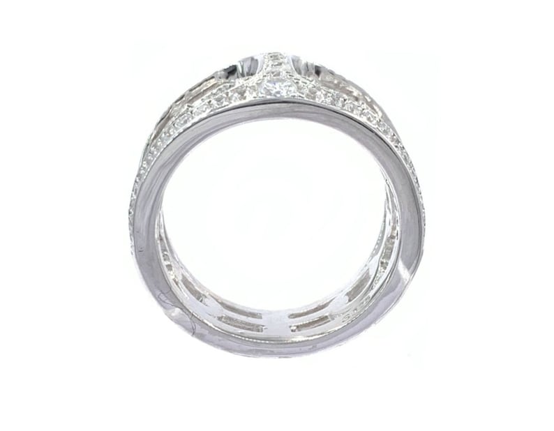 Bold Geometric Ring — view 2