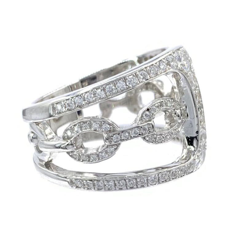 Bold Geometric Ring — view 3
