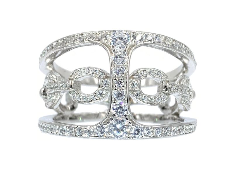 Bold Geometric Ring — view 5