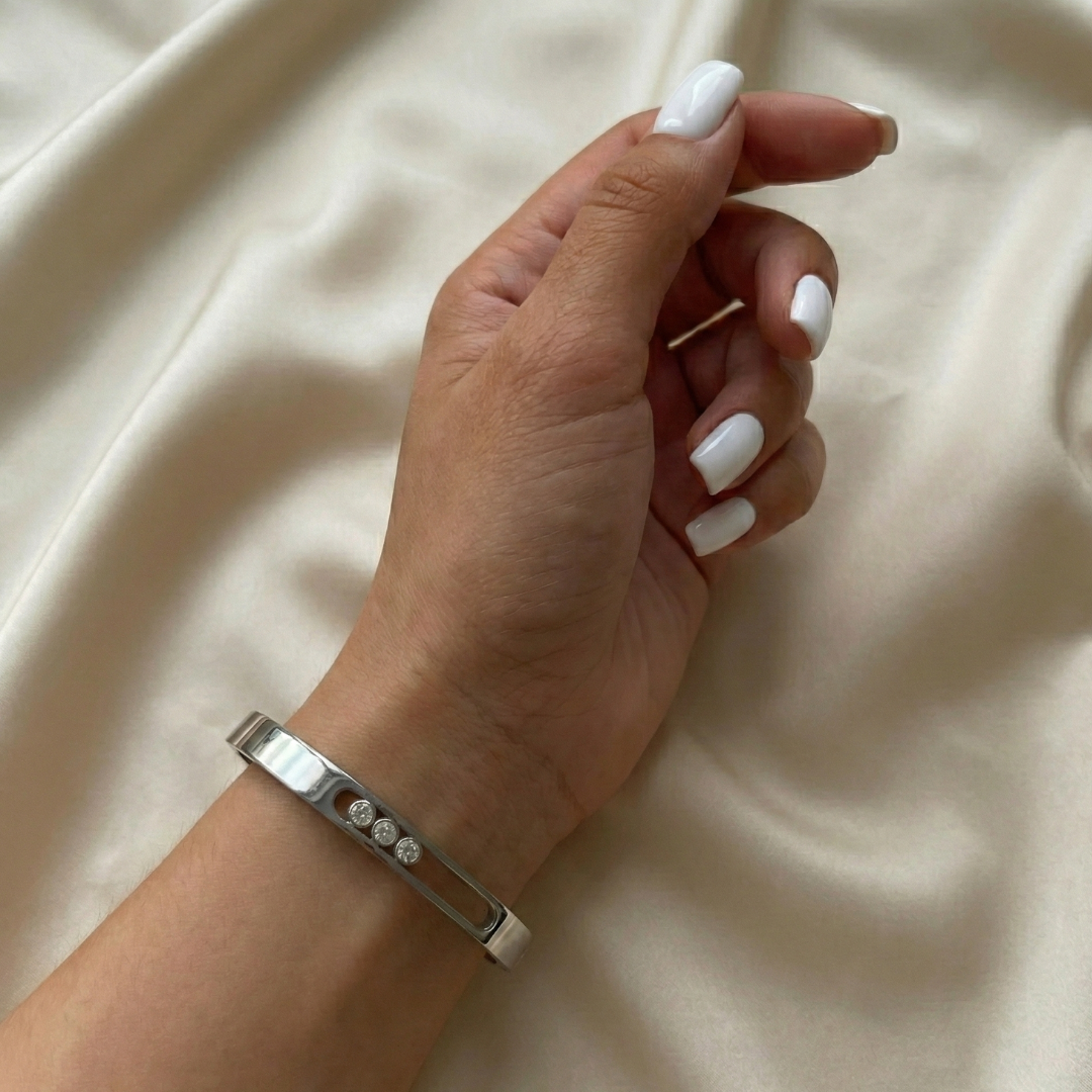 Fine Platinum Wristband — view 3