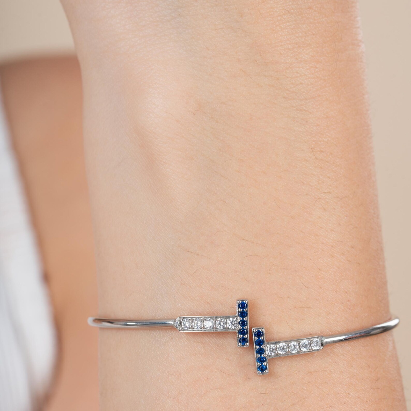 Classic Platinum Cuff — view 2