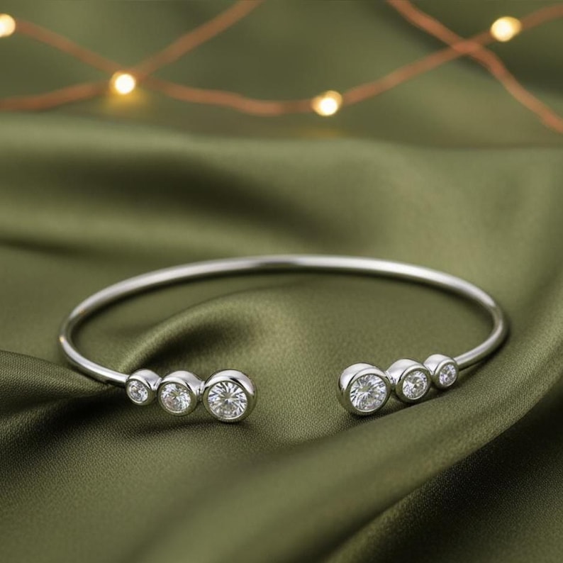 Modern Platinum Cuff