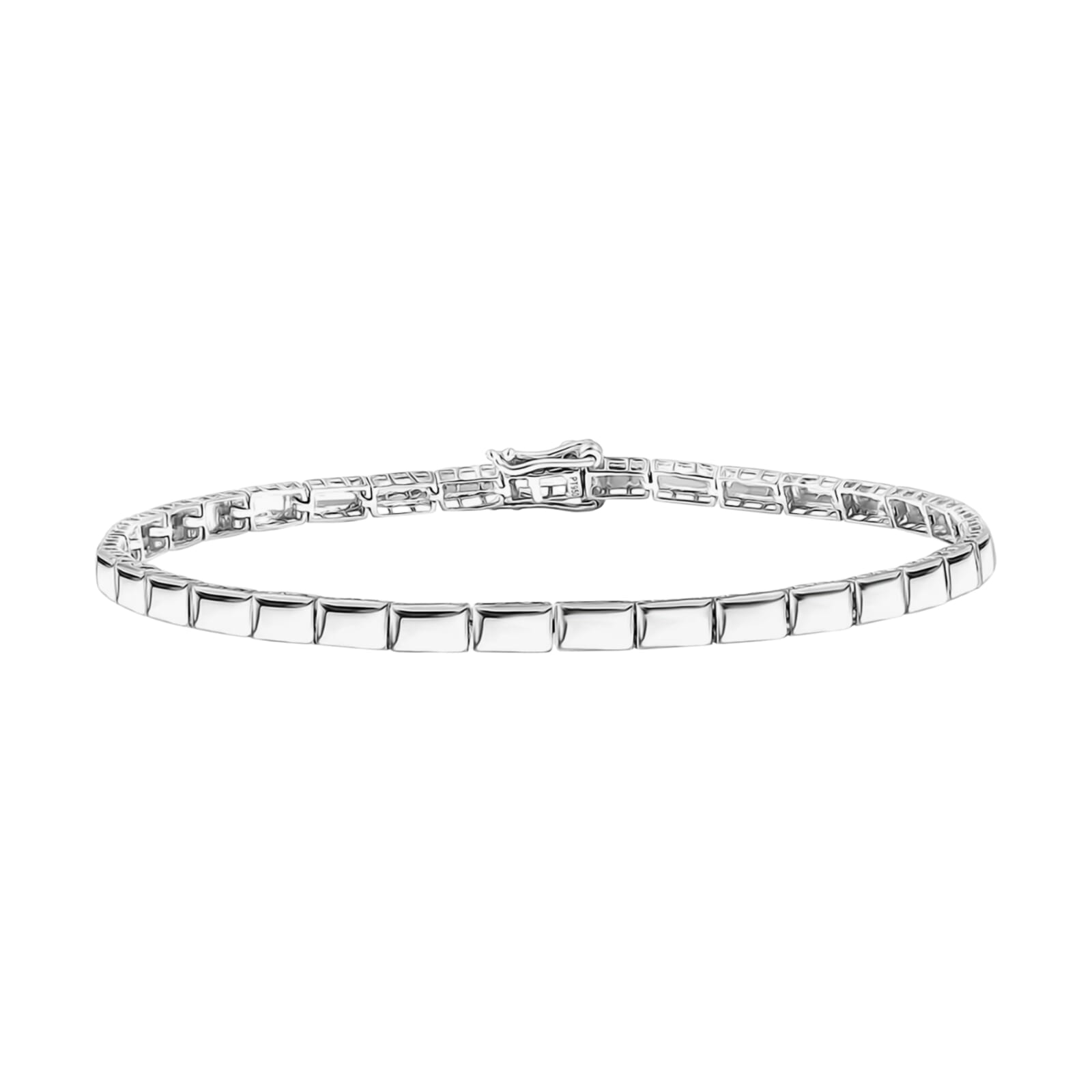Simple Platinum Bracelet